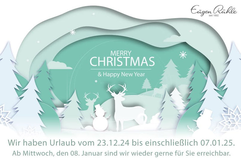 Festliche Grüße von Eugen Rühle